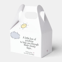 Eine kleine Schachtel Sonnenschein - Chemo Care Pa Geschenkschachtel