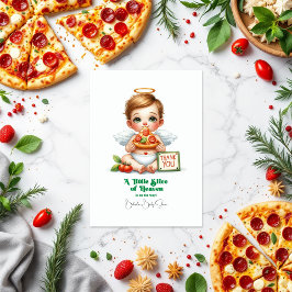 Eine kleine Scheibe Himmel - Babydusche Dankeskarte