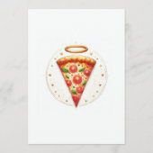 Eine kleine Scheibe Himmel - Babydusche Hinweiskarte (Rückseite)