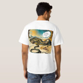 Eine kleine Schlange T-Shirt (Schwarz voll)