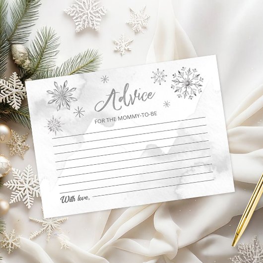 Eine kleine Schneeflocke ist auf dem Weg zur Graue