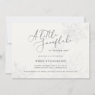 Eine kleine Schneeflockenparty