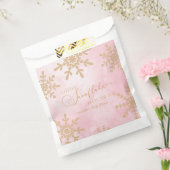 Eine kleine Snowflake Winter Wonderland Baby Dusch Geschenktütchen (Versiegelt)