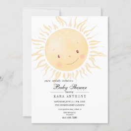 Eine kleine Sonnendusche, die Sie einlädt Einladung