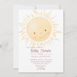 Eine kleine Sonnendusche, die Sie einlädt Einladung