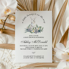 Eine kleine, sonnige Babydusche - Einladung