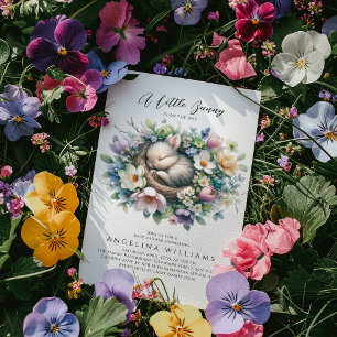 Eine kleine, sonnige Blütendusche Einladung