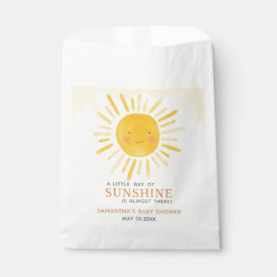 Eine kleine Strahlung Sonnenschein Baby Shower Geschenktütchen