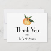 Eine kleine Süsse Babydusche Danke (Vorderseite)