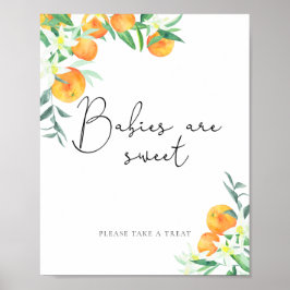 Eine kleine Süsse Babys sind süß Poster