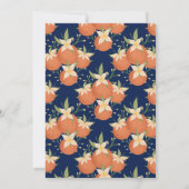 Eine kleine Süsse befindet sich auf dem Weg nach O Einladung (Rückseite)