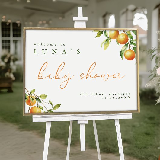 Eine kleine Süsse befindet sich auf dem Weg zum Em Poster