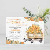 Eine kleine Süsse befindet sich auf dem Weg zur Ba Einladung (Stehend Vorderseite)