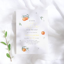 Eine kleine Süsse befindet sich auf der Way Orange