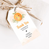 Eine kleine Süsse Citrus Orange Baby Duwer Fvor Ta Geschenkanhänger