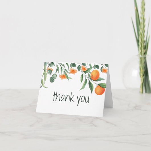 Eine kleine Süsse Danke, dass Sie die erste Karte (Vorderseite)