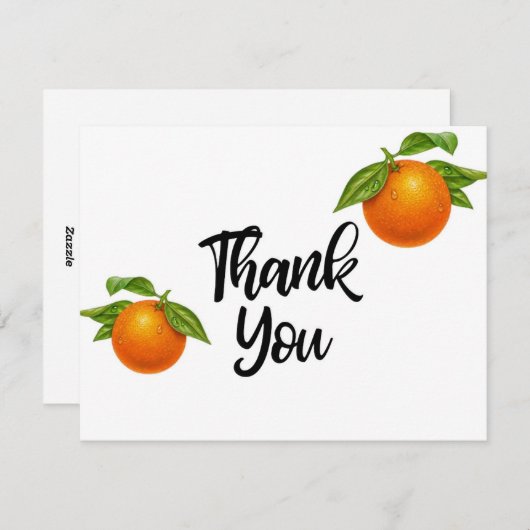 Eine kleine Süsse danke Karte (Vorne/Hinten)