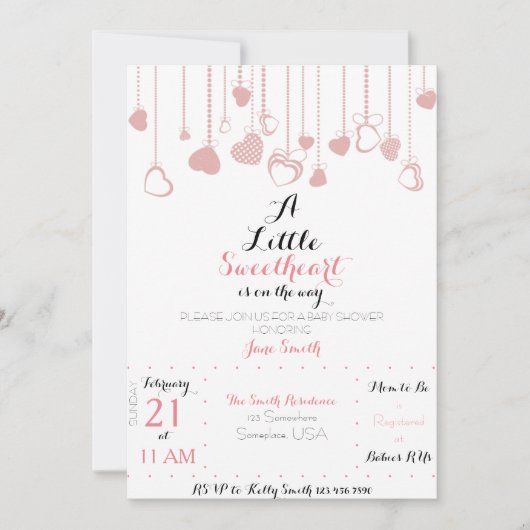 Eine kleine süße Einladung (Vorderseite)