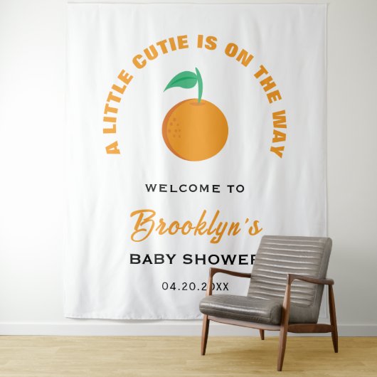 Eine kleine Süsse Geschlecht neuronale Babydusche Wandteppich (Beispiel)