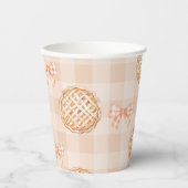 Eine kleine Süsse geschlechtsneutral Bow Babydusch Pappbecher (Vorderseite)