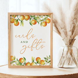 Eine kleine Süsse ist auf dem Weg Karten und Gesch Poster