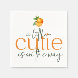 Eine kleine Süsse ist auf dem Weg nach Neapel Serviette