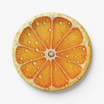 Eine kleine Süsse ist auf dem Weg Papier Teller