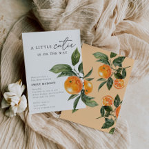 Eine kleine Süsse ist auf dem Weg zur Citrus Baby 