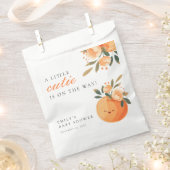 Eine kleine Süsse ist auf dem Weg zur Citrus Baby  Geschenktütchen (Ausgeschnitten)