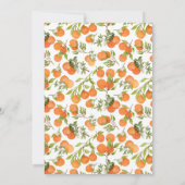 Eine kleine Süsse ist hier die Geburtserklärung Ankündigung (Rückseite)