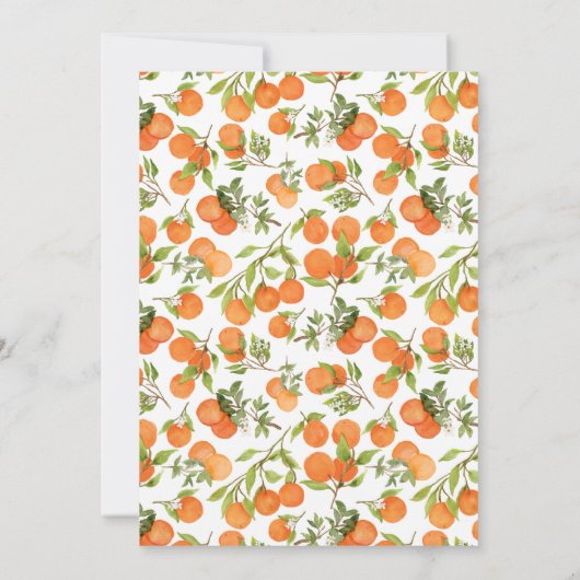 Eine kleine Süsse ist hier die Geburtserklärung Ankündigung (Rückseite)