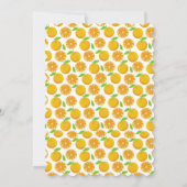 Eine kleine Süsse ist unterwegs Einladung (Rückseite)