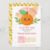 Eine kleine Süsse ist unterwegs Einladung (Vorne/Hinten)