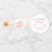 Eine kleine Süsse ist unterwegs Konfetti (Rückseiten)