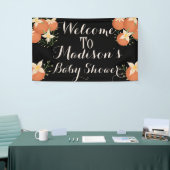 Eine kleine Süsse ist unterwegs - Orangenblussel Banner (Messeveranstaltung)