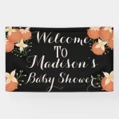 Eine kleine Süsse ist unterwegs - Orangenblussel Banner (Horizontal)