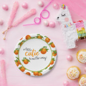 Eine kleine Süsse ist unterwegs Pappteller (Party)