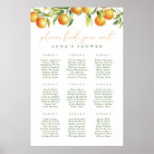 Eine kleine Süsse ist unterwegs, um Seekartenplaka Poster (Vorne)