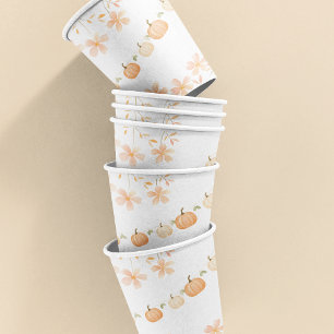 Eine kleine Süsse Kuchen backt   Babyparty Pappbecher