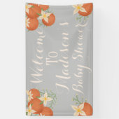 Eine kleine Süsse liegt auf dem Weg nach Orange, P Banner (Vertikal)