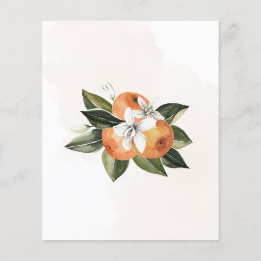 Eine kleine Süsse mit Kinderdusche und Einladung (Rückseite)