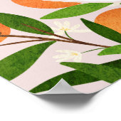 Eine kleine Süsse | Modern rosa Begrüßungszeichen Poster (Ecke)