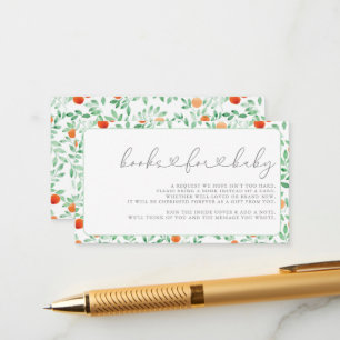 Eine kleine Süsse moderne Babyduschbücher für Baby Begleitkarte