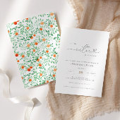 Eine kleine Süsse moderne Babydusche Einladung