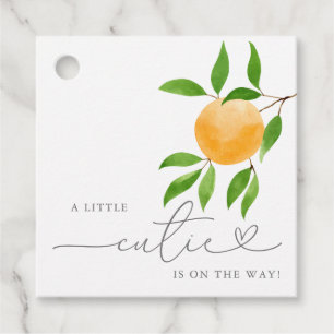 Eine kleine Süsse Moderne Babydusche Gefallen Tag Geschenkanhänger