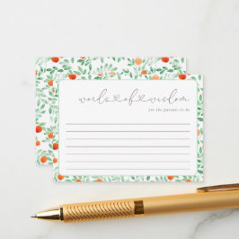 Eine kleine Süsse Moderne Babyduschenberatungskart Hinweiskarte