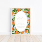 Eine kleine Süsse | Modernes Blue Welcome Sign Pos Poster