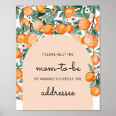 Eine kleine Süsse Orange Envelope Station Poster (Vorne)