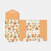 Eine kleine Süsse Orange versteckte Botschaft Viel Geschenkschachtel (Ungefaltet)