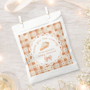 Eine kleine Süsse Pie Baby Dusche Danke Geschenktütchen